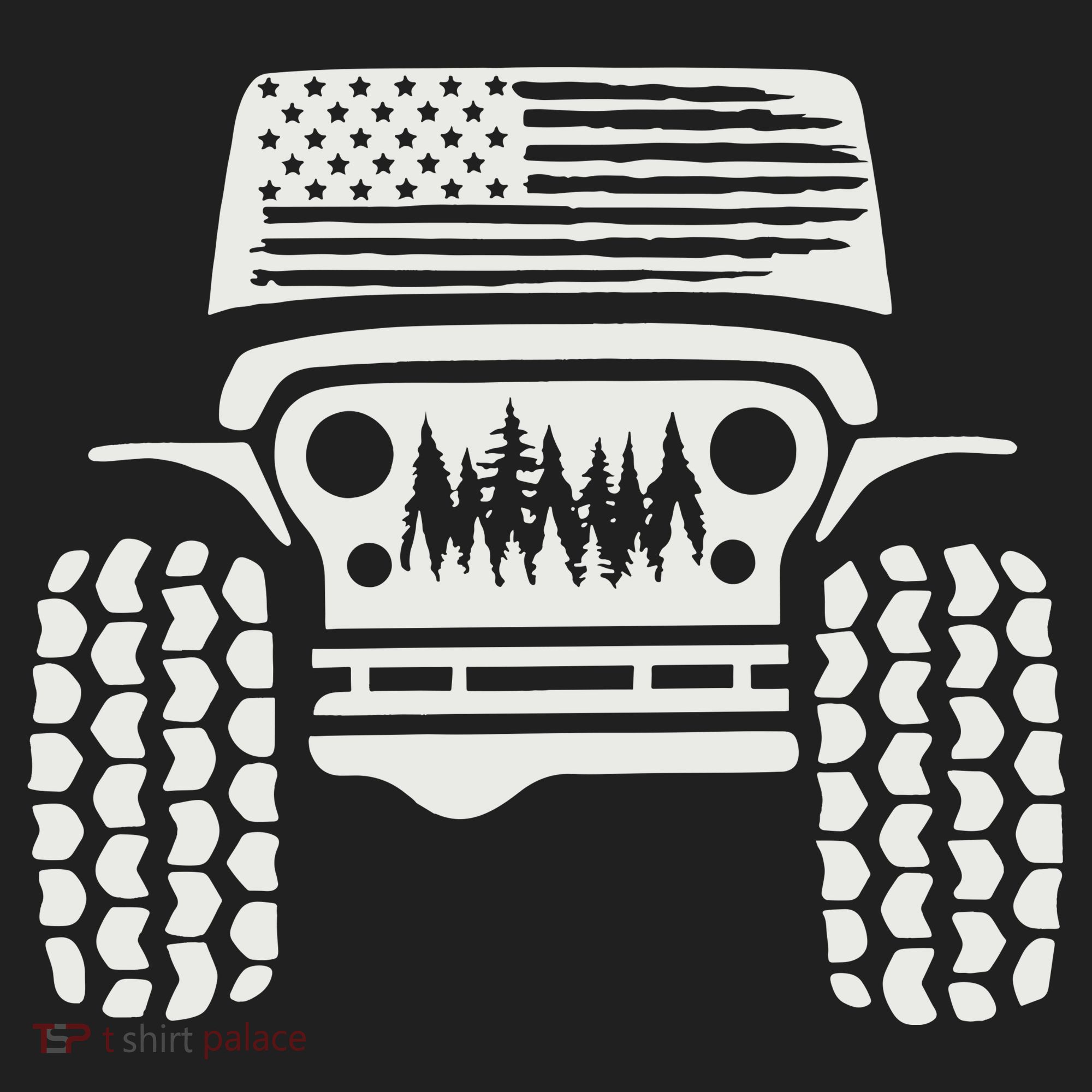 American Off Road 4x4 Golf Towel