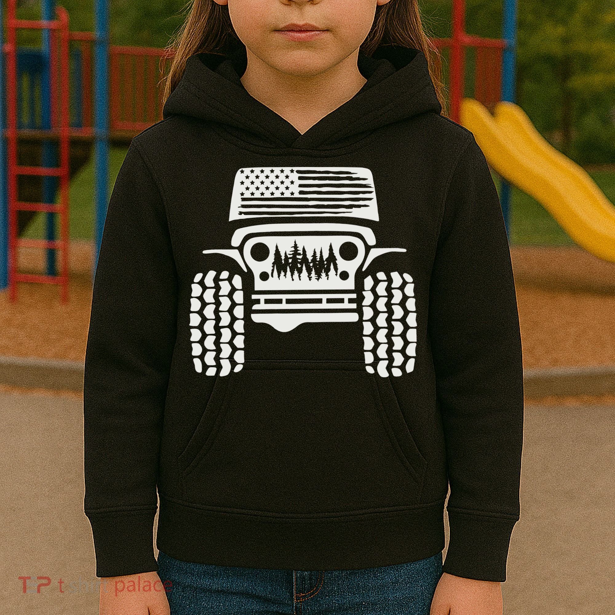 American Off Road 4x4 Kids Hoodie