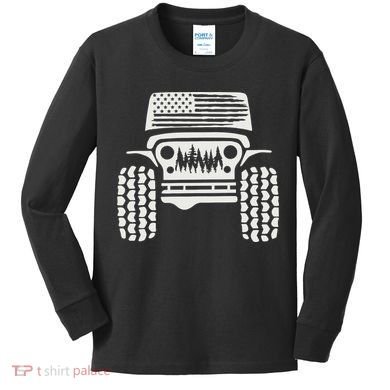 American Off Road 4x4 Kids Long Sleeve Shirt