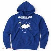Anatomy Of Rat Rat Lovers And Pet Rat Owners Great Gift Hoodie thumb 0