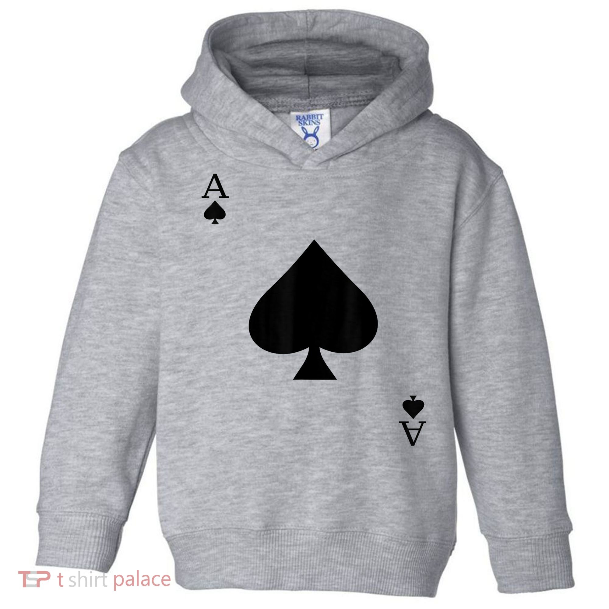 Ace Of Spades Deck Of Cards Halloween Costume Toddler Hoodie