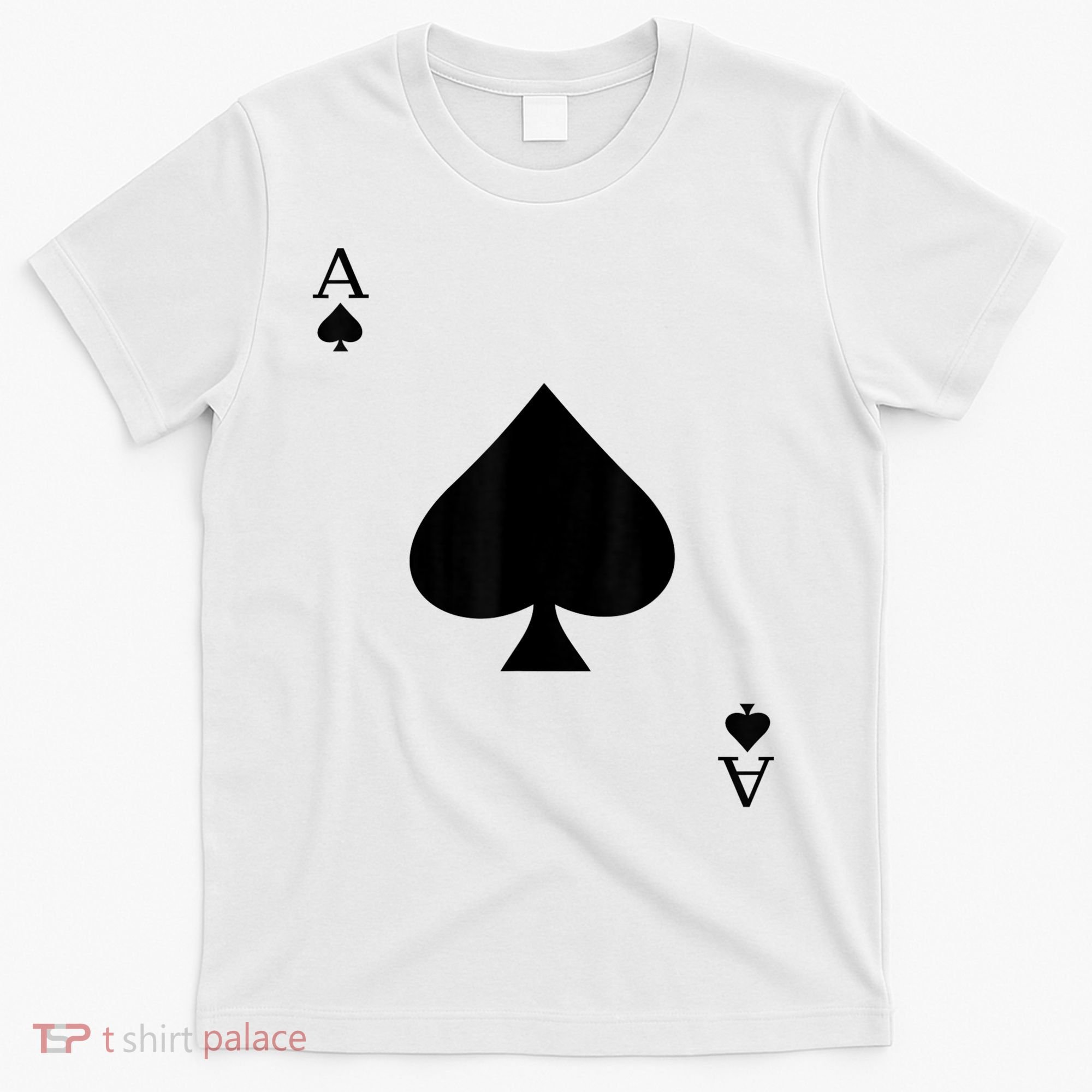 Ace Of Spades Deck Of Cards Halloween Costume T-Shirt