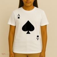 Ace Of Spades Deck Of Cards Halloween Costume T-Shirt thumb 4
