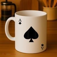 Ace Of Spades Deck Of Cards Halloween Costume Coffee Mug thumb 4