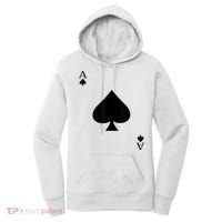 Ace Of Spades Deck Of Cards Halloween Costume Women's Hoodie thumb 0