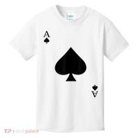Ace Of Spades Deck Of Cards Halloween Costume Kids T-Shirt thumb 0