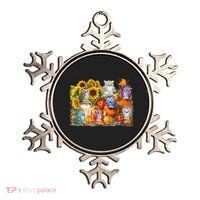 Autumn Owl Sunflower Pumpkin Halloween Costume Ornament thumb 0