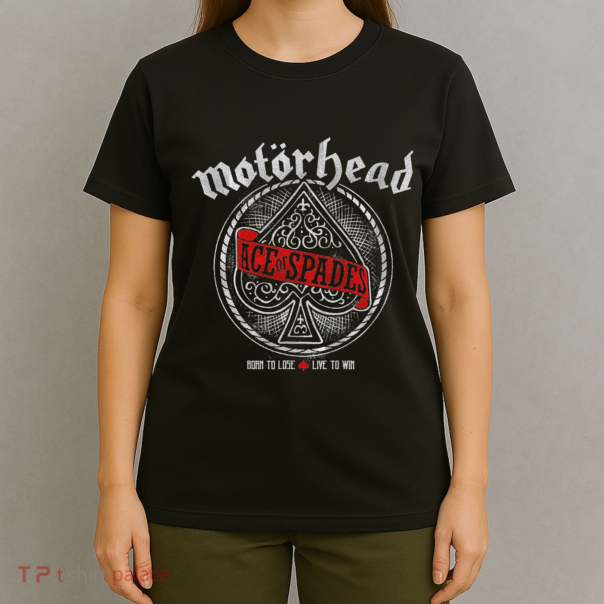 Ace Of Spades Red Sash T-Shirt