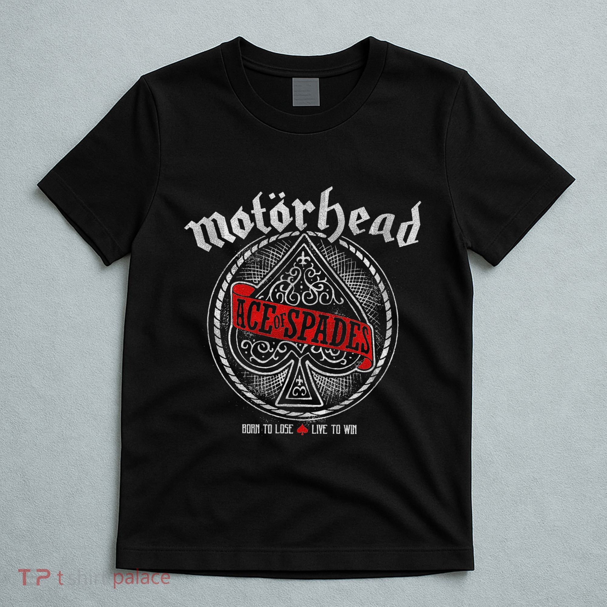 Ace Of Spades Red Sash T-Shirt