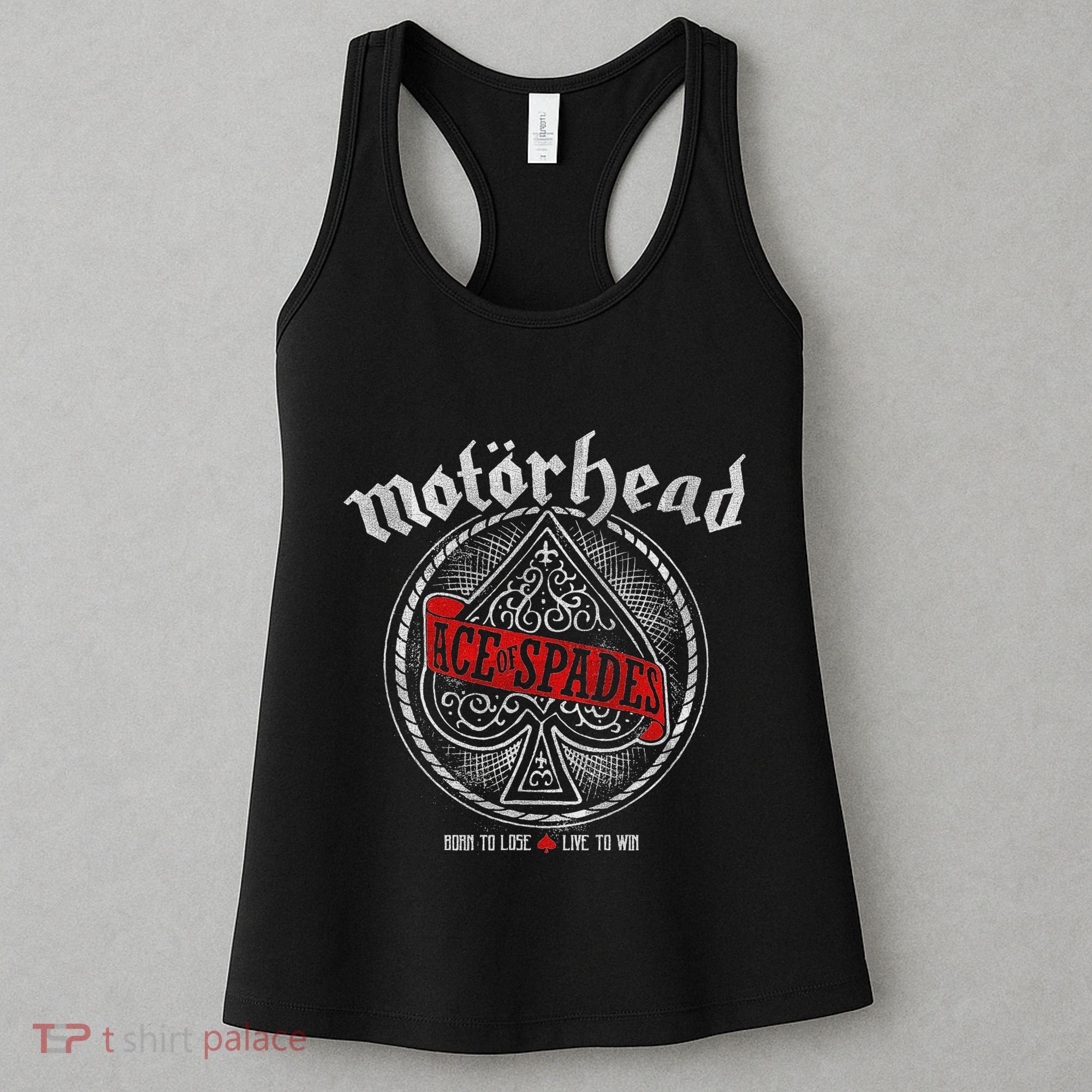 Ace Of Spades Red Sash Women's Tank Top
