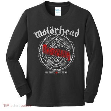 Ace Of Spades Red Sash Kids Long Sleeve Shirt