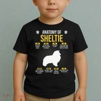 Anatomy Of Sheltie Dog Lover Toddler T-Shirt thumb 2