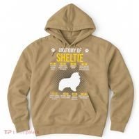 Anatomy Of Sheltie Dog Lover Hoodie thumb 0