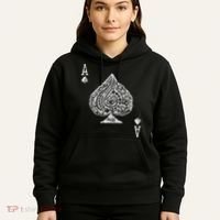 Ace Of Spades Texas Hold'em Poker Playing Card Hoodie thumb 5