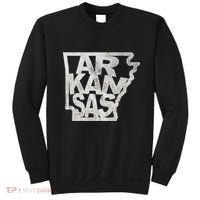 Arkansas Outline State Sweatshirt thumb 0
