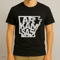 Arkansas Outline State T-Shirt thumb 3