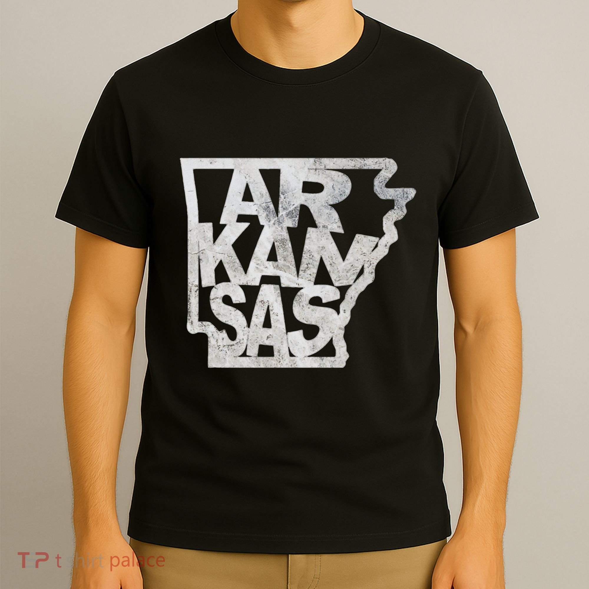 Arkansas Outline State T-Shirt
