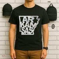 Arkansas Outline State T-Shirt thumb 6
