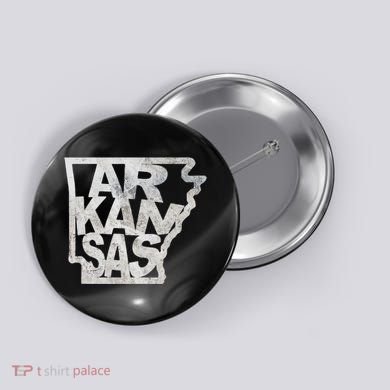 Arkansas Outline State Button