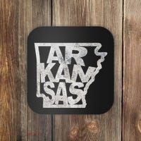 Arkansas Outline State Coaster thumb 0