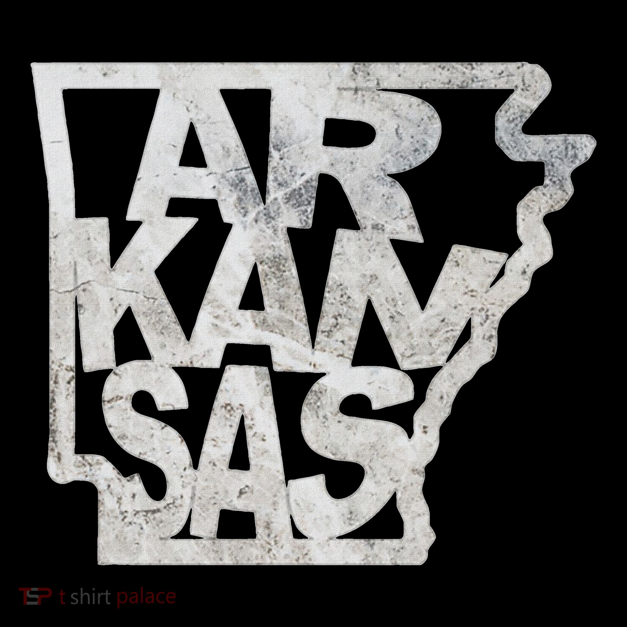 Arkansas Outline State Coaster