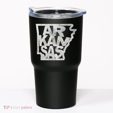 Arkansas Outline State Tumbler