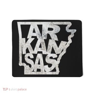 Arkansas Outline State Mousepad