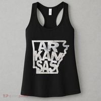 Arkansas Outline State Women's Tank Top thumb 3