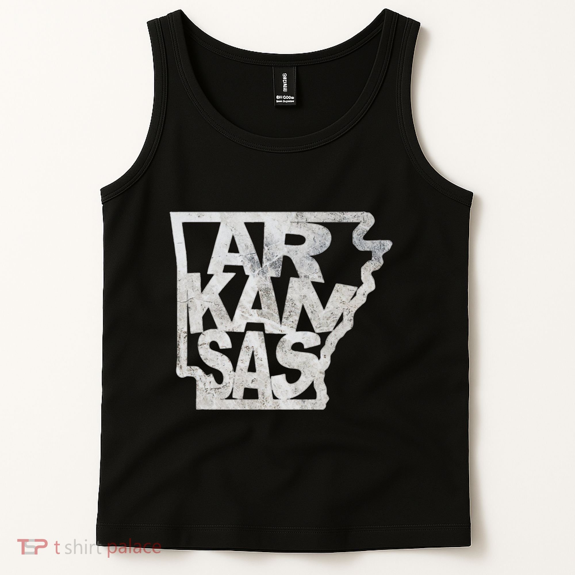 Arkansas Outline State Tank Top