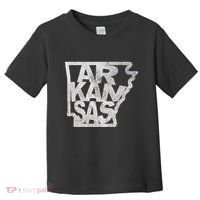 Arkansas Outline State Toddler T-Shirt thumb 0
