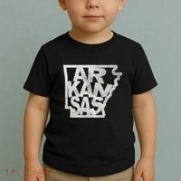 Arkansas Outline State Toddler T-Shirt thumb 2