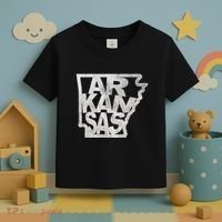 Arkansas Outline State Toddler T-Shirt thumb 3