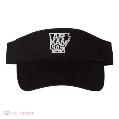 Arkansas Outline State Visor