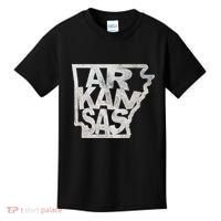 Arkansas Outline State Kids T-Shirt thumb 0