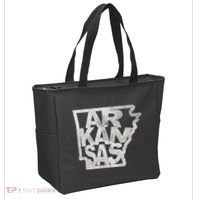 Arkansas Outline State Tote Bag thumb 2