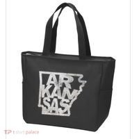 Arkansas Outline State Tote Bag thumb 3