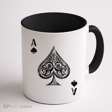 Ace Of Spades Great Gift Coffee Mug back