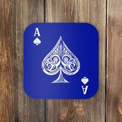 Ace Of Spades Great Gift Coaster