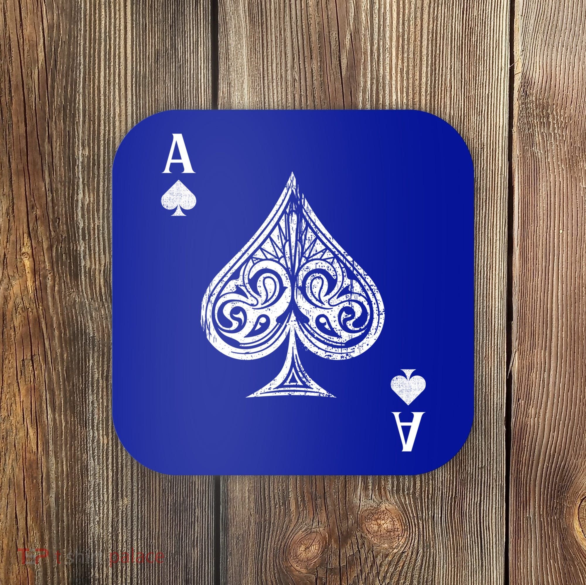 Ace Of Spades Great Gift Coaster