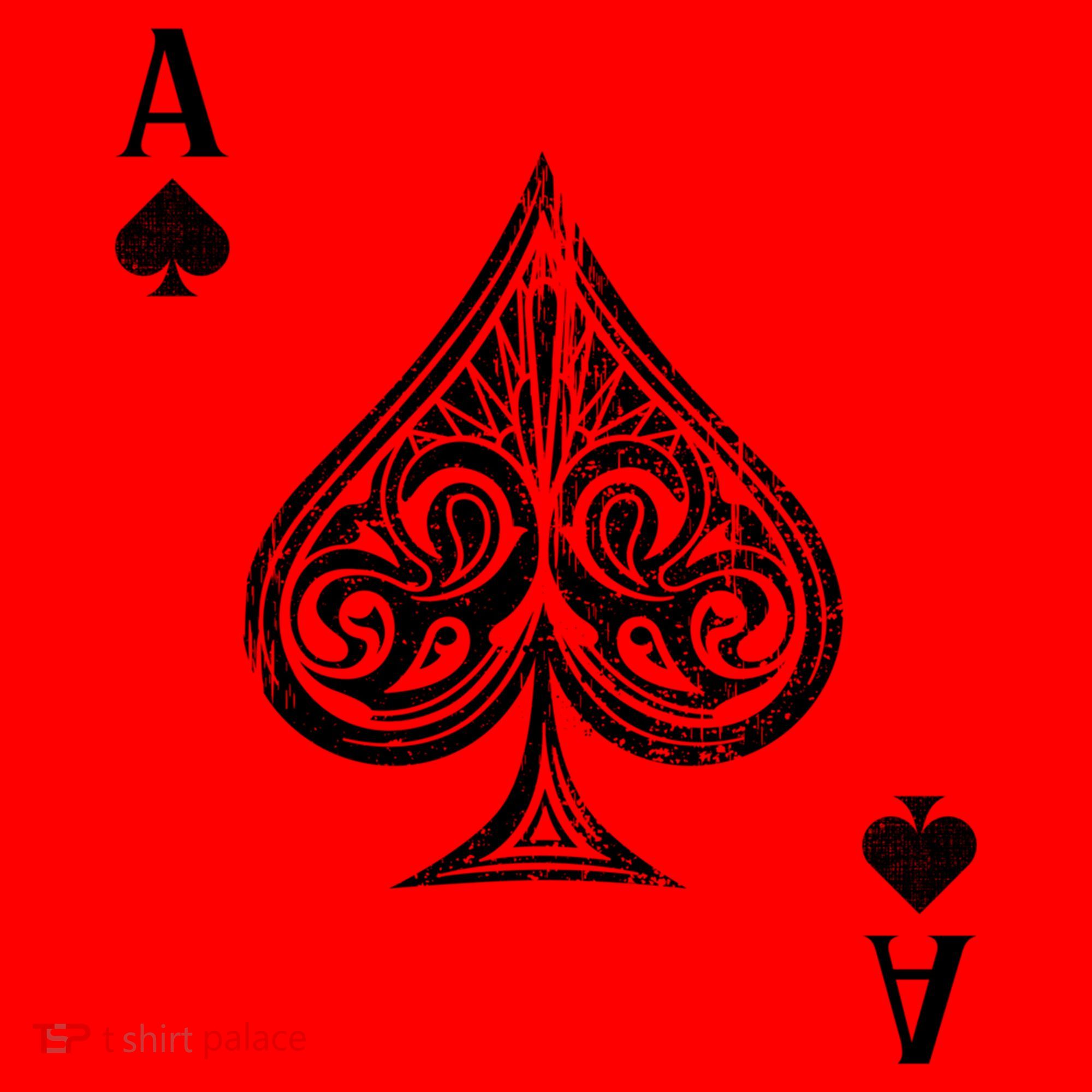 Ace Of Spades Great Gift Santa Hat