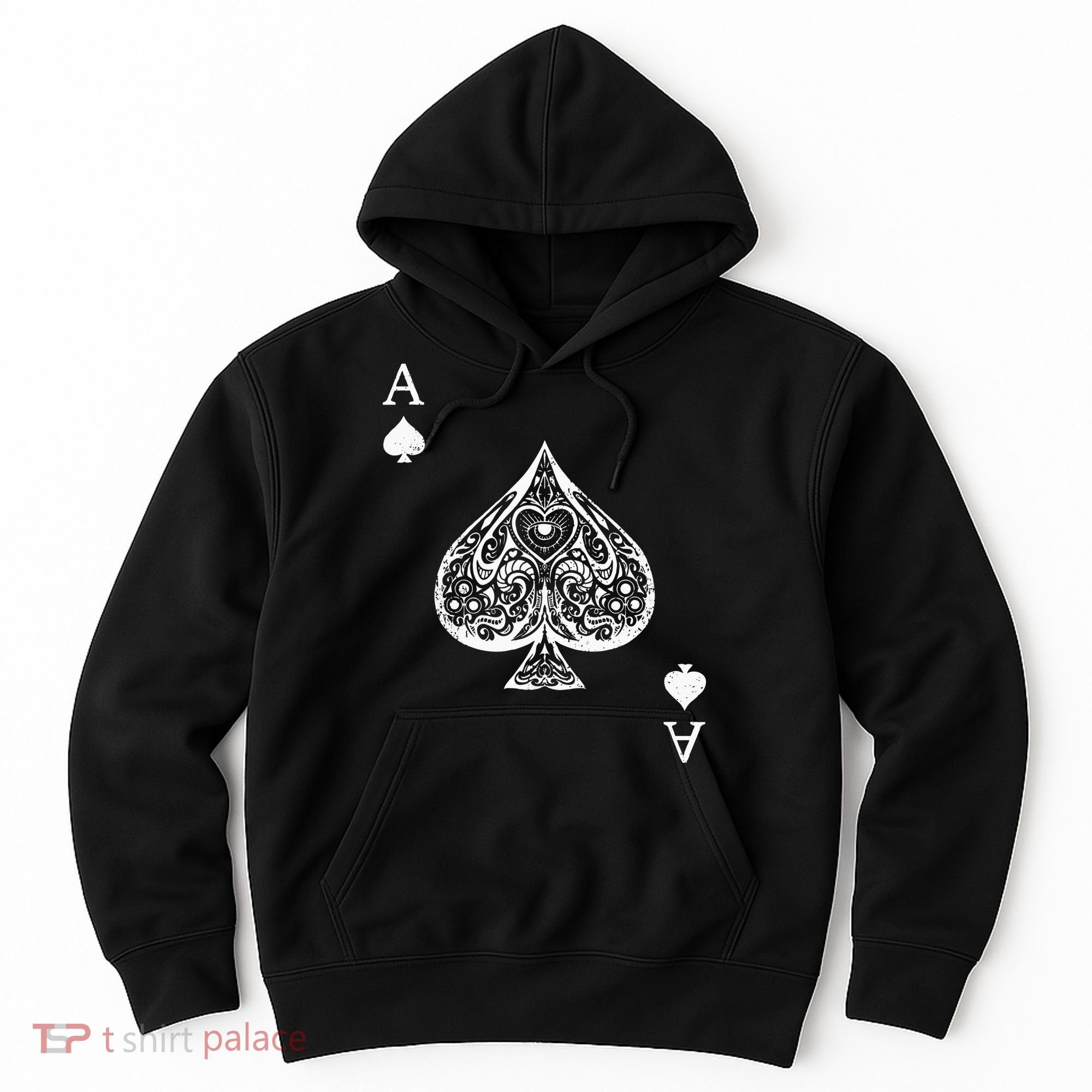 Ace Of Spades Costume Playing Card Costume Ace Spade Hoodie