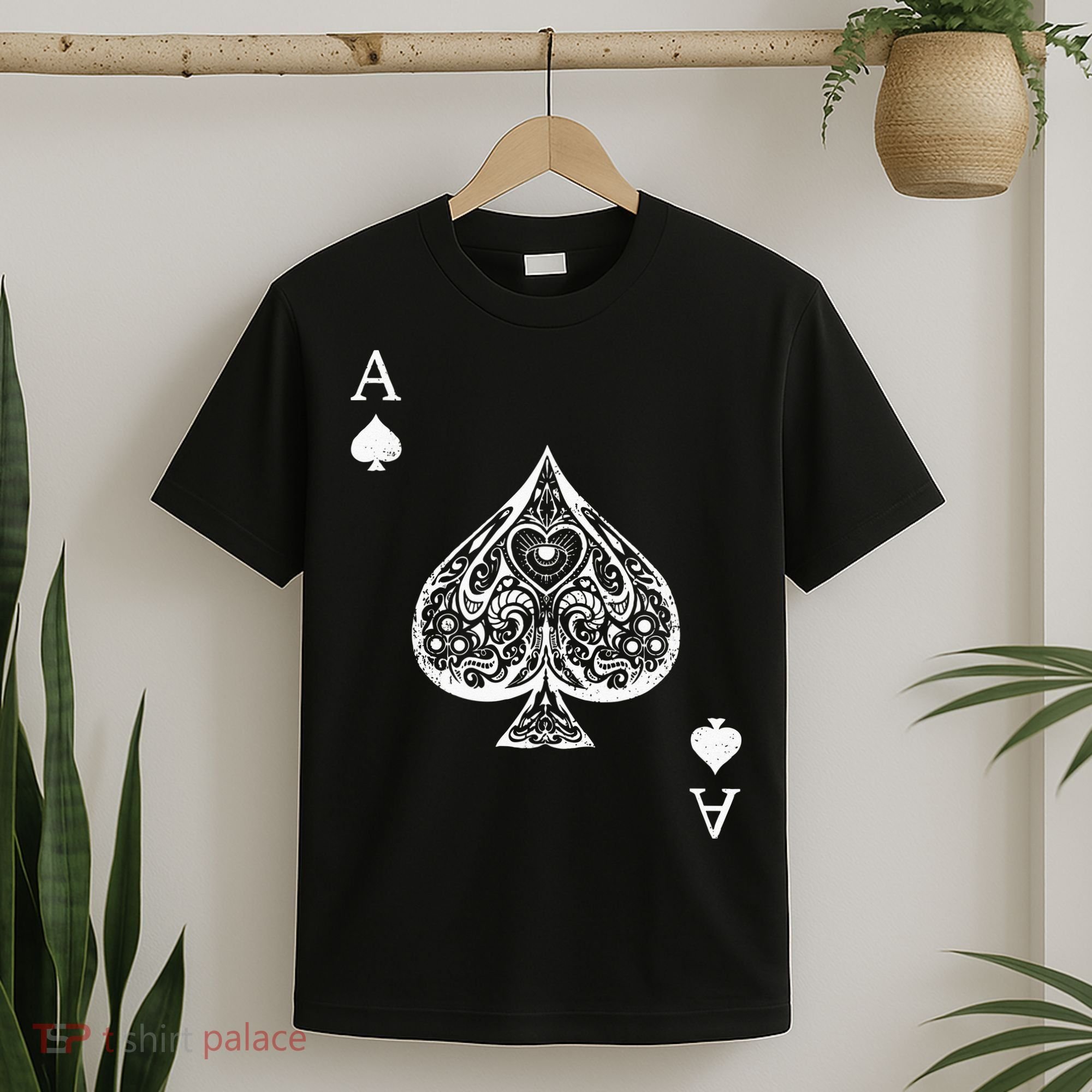 Ace Of Spades Costume Playing Card Costume Ace Spade T-Shirt