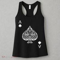Ace Of Spades Costume Playing Card Costume Ace Spade Women's Tank Top thumb 3