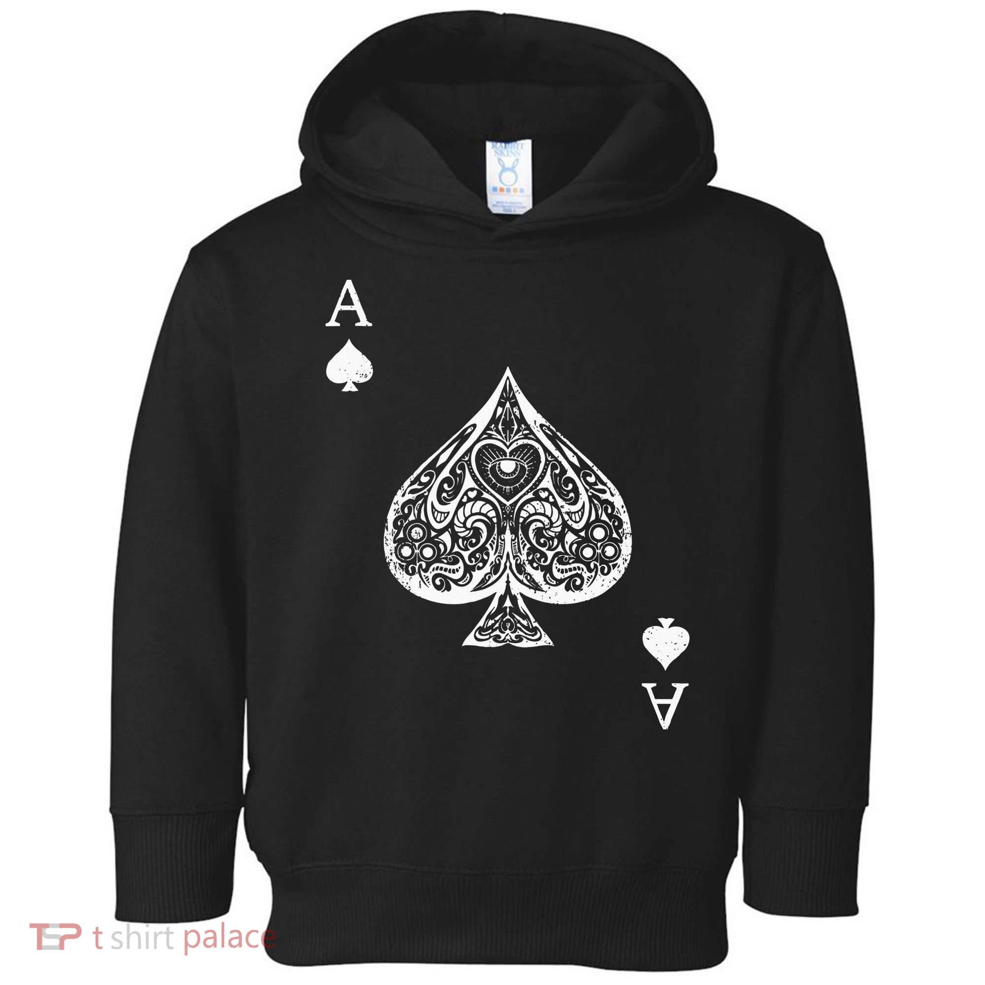 Ace Of Spades Costume Playing Card Costume Ace Spade Toddler Hoodie