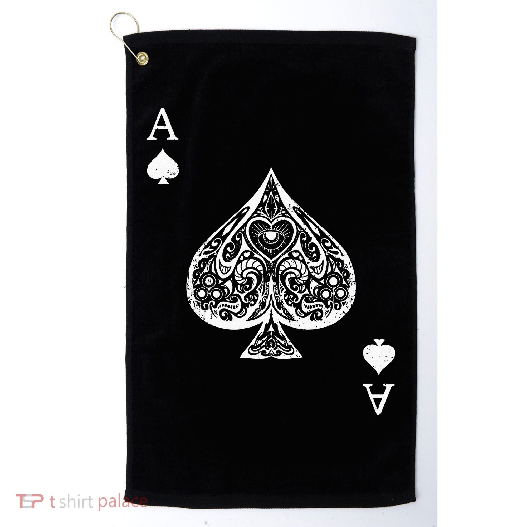 Ace Of Spades Costume Playing Card Costume Ace Spade Golf Towel