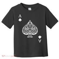 Ace Of Spades Costume Playing Card Costume Ace Spade Toddler T-Shirt thumb 0
