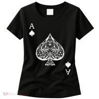 Ace Of Spades Costume Playing Card Costume Ace Spade Women's T-Shirt thumb 0