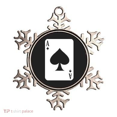 Ace Of Spades Ornament