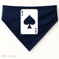 Ace Of Spades USA-Made Doggie Bandana thumb 0