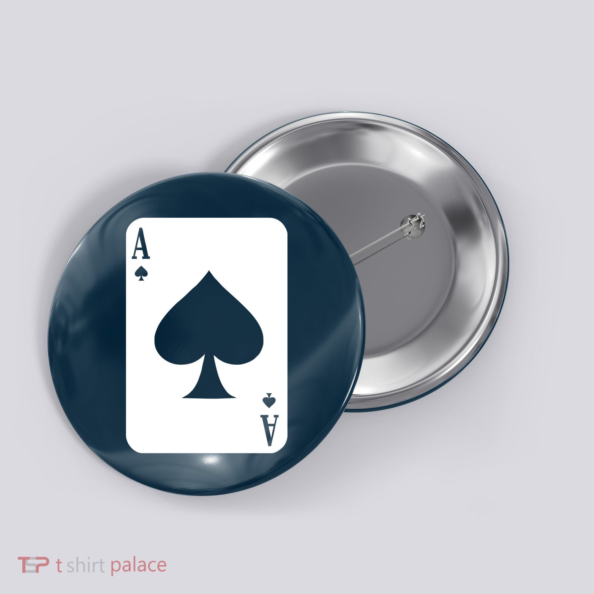 Ace Of Spades Button